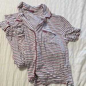 Aerie Striped Pajama Set - Red, White, Blue